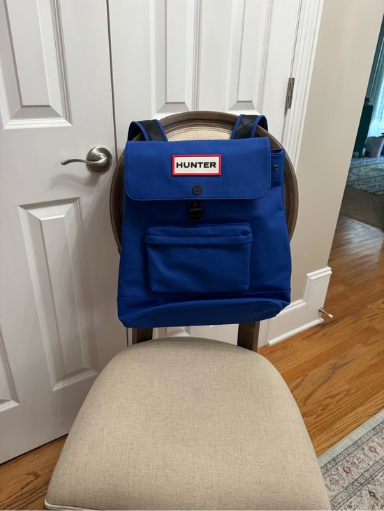 Hunter Handbags - Hunter Blue Backpack with Front Pocket - Hunter